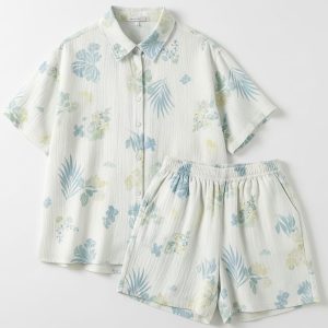 Azure Leaf Breeze Leisure Set